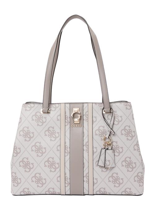 GUESS Shopper 'ERENIA TOTE'  beige / mørkebeige / offwhite