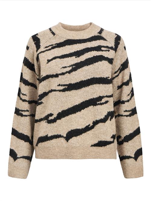 OBJECT Pullover 'OBJDiana'  brun-meleret / sort