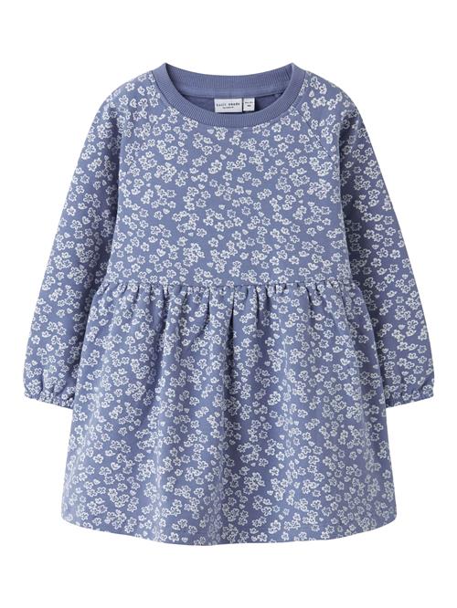 NAME IT Kjole  blå / hvid
