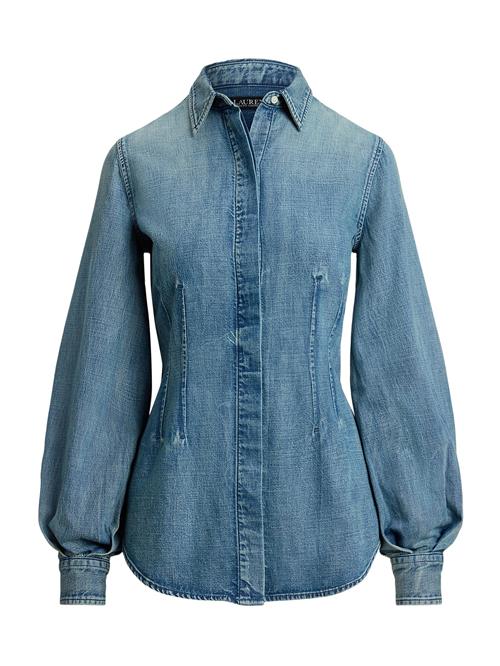 Lauren Ralph Lauren Bluse 'DEKINEE'  blue denim