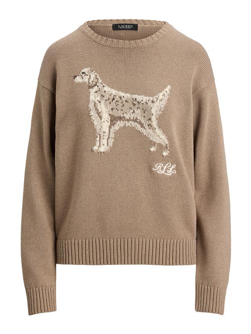 Lauren Ralph Lauren Pullover 'RIEDNEE'  beige / mørkebeige / beige-meleret