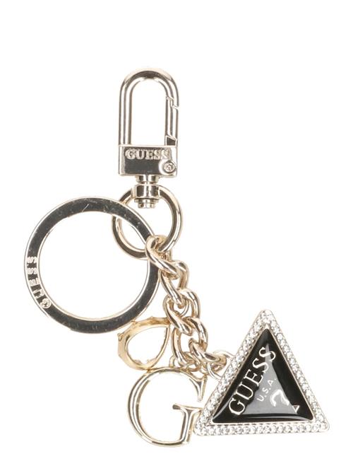 GUESS Nøglering  guld / sort / transparent