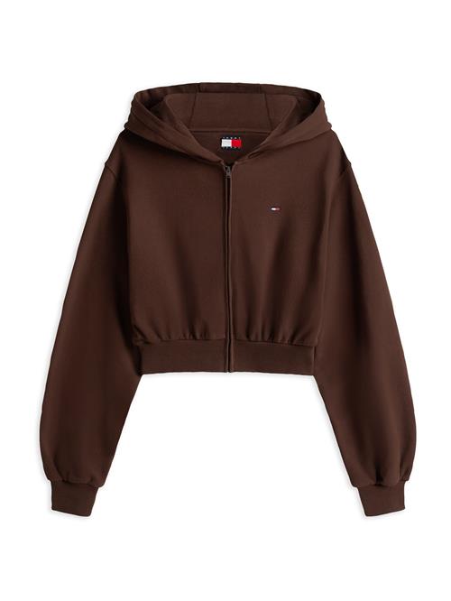 Tommy Jeans Sweatjakke  choko