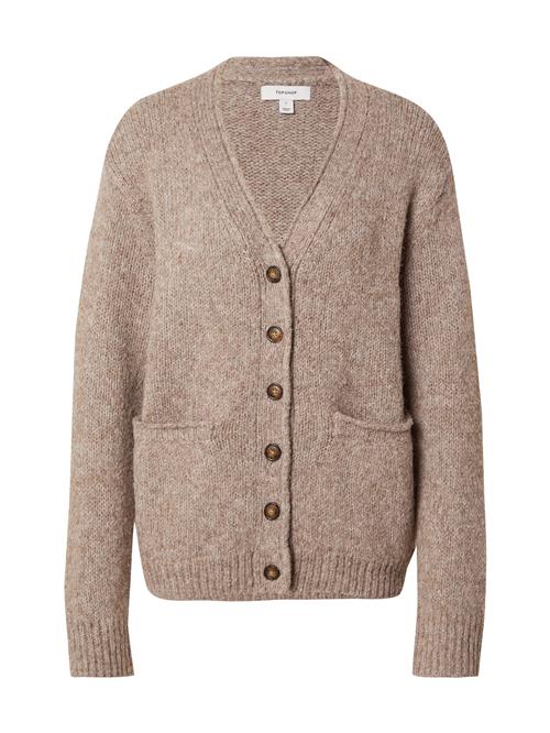TOPSHOP Cardigan 'SILLE'  beige-meleret
