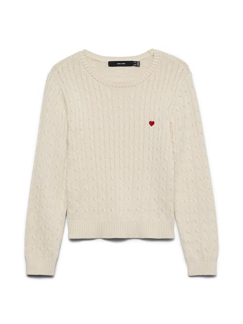 VERO MODA Pullover 'VMFocornelia'  ecru