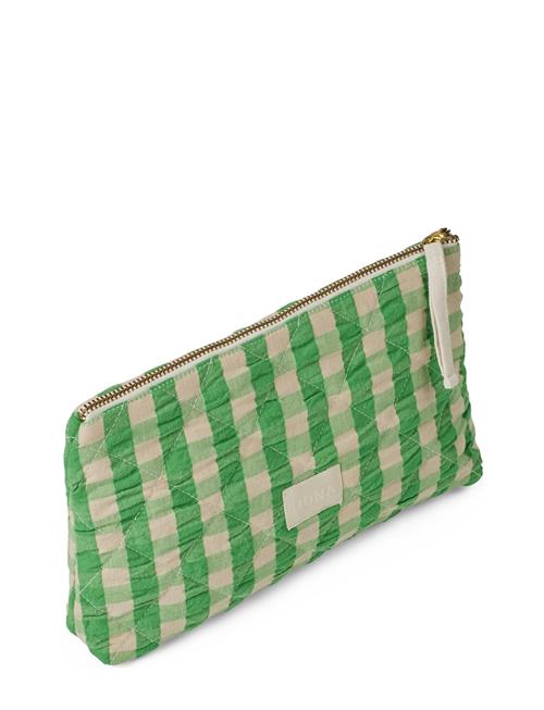 Bæk&Bølge Nola Makeup Pung 23X5X15 Cm Grøn/Sand Juna Green