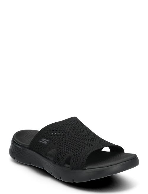 Women Go Walk Flex Sandal Elation Skechers Black