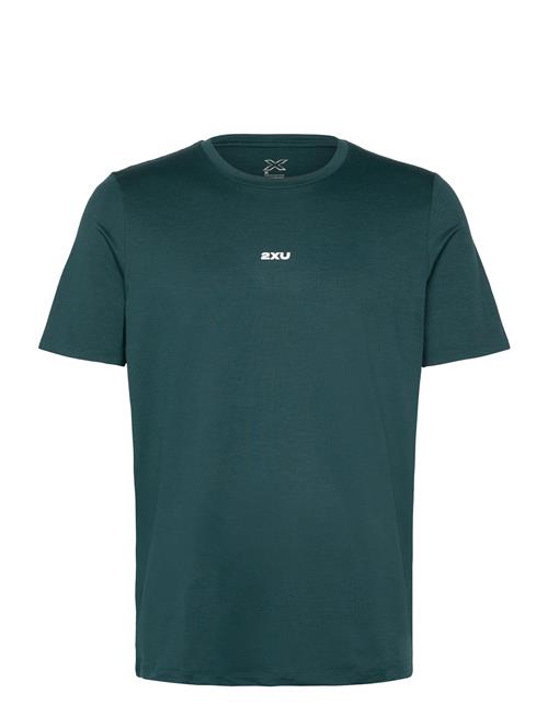 Se Motion Soft Jersey Tee 2XU Green ved Booztlet