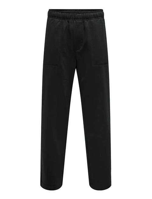 Onsconnor Life Rlx Pants Sweat Noos ONLY & SONS Black