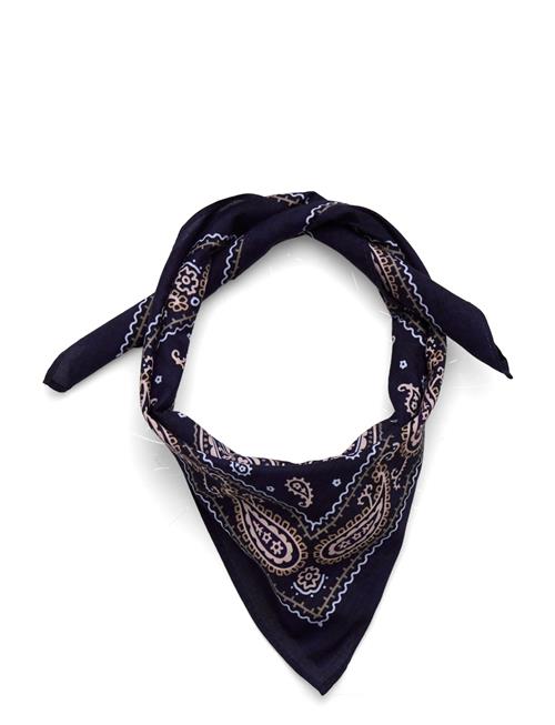 Se Bandana With Pattern Lindbergh Navy ved Booztlet