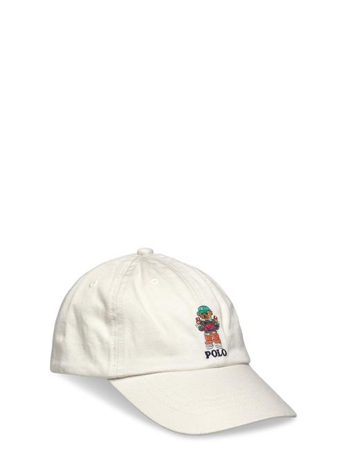 Polo Bear Cotton Twill Ball Cap Ralph Lauren Kids Beige