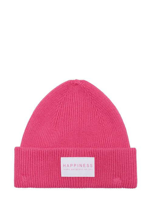 Kogalpha Life Patch Rib Beanie Acc Kids Only Pink