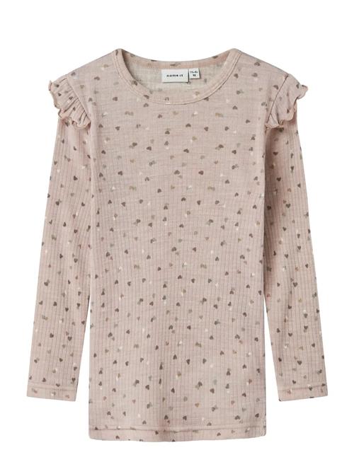 Nmfwomi Wo/Mo Ls Top Name It Pink