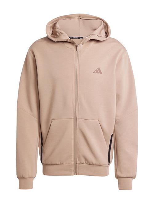 Se D4T Full-Zip Ho Adidas Performance Beige ved Booztlet