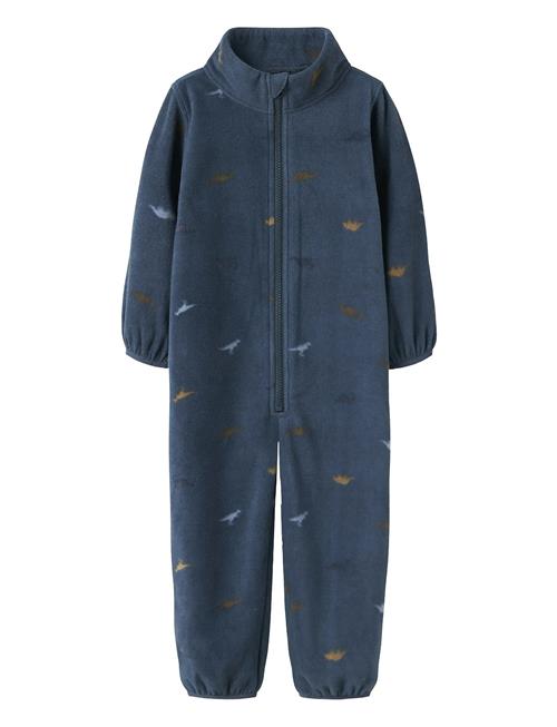 Nmnspektra Fleece Suit Aop Fo Name It Blue