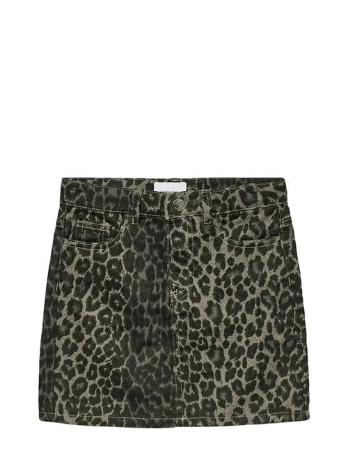 Vmlenora Mr Short Leo Skirt Girl Vero Moda Girl Brown