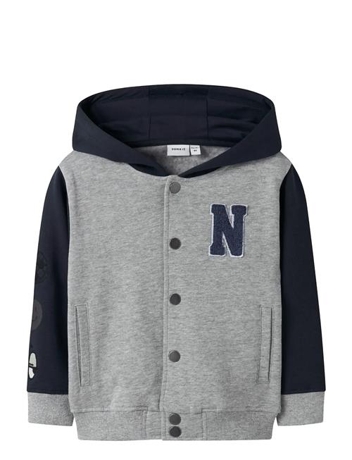 Nmmnyree Ls Nreg Sweat Card Bru Name It Grey
