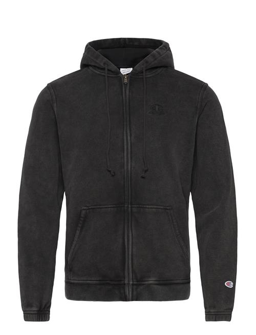 Full Zip Hoodie Sweatshirt Champion Black