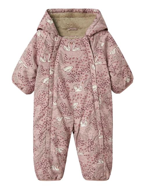 Nbfsnow05 Suit Aop Fo Name It Pink