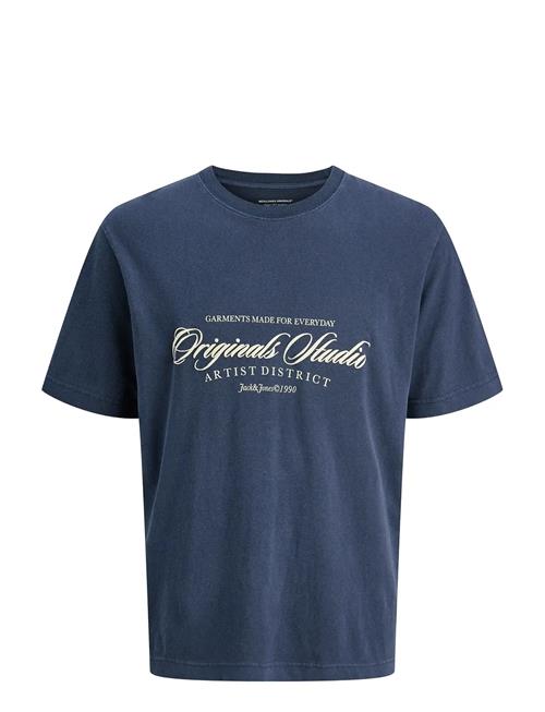 Jack & Jones Jorinwood Wash Tee Ss Crew Neck Jnr Jack & J S Blue