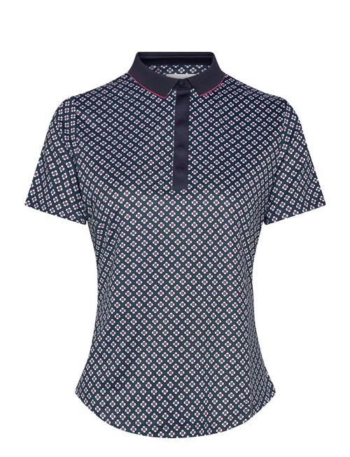 Mini Geo Floral Polo Callaway Navy