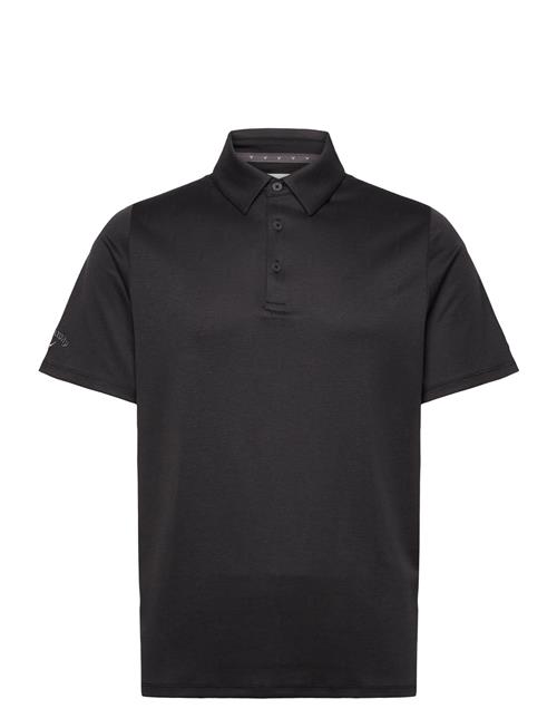 Chev Twill Jacquard Polo Callaway Black