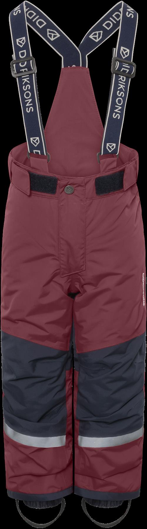 Didriksons Idre Kids 6 Bukser Anemon Red  Anemon Red-100 cm  Rød  100 cm  Unisex