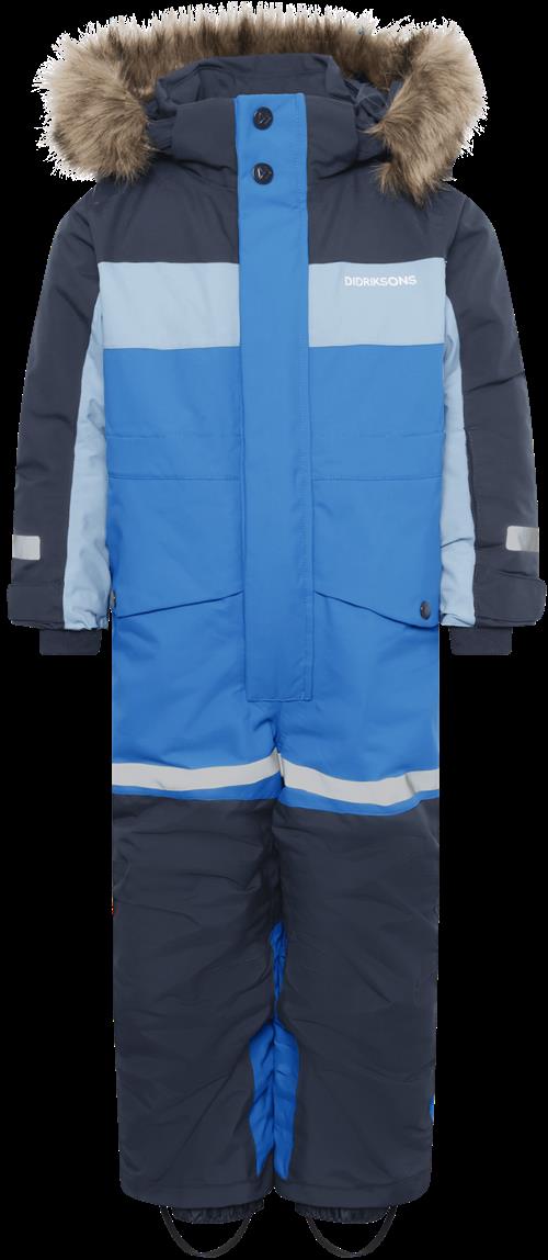 Didriksons Bjärven Kids 4 Vinter-overtræksdragt Sapphire Blue  Sapphire Blue-80 cm  Blå  80 cm  mand