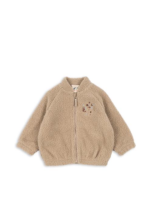 Konges Sløjd Jazz Teddy Bomber Jacket Grs Oxford Tan Jazz Teddy Bomber Jacket Grs Oxford Tan 5-6Y  Brun  5-6 år  mand