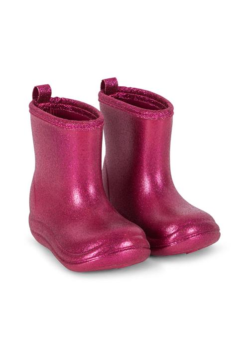 Konges Sløjd Luc Lightweight Glitter Rain Boot Sangria Luc Lightweight Glitter Rain Boot Sangria 22/23  Lyserød  22-23 EU  kvinde