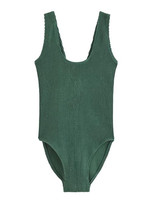 Lindex Badedragt 'Honey Crepe One Size fits all'  mørkegrøn