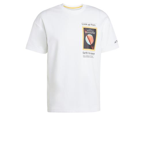 ADIDAS TERREX Funktionsskjorte 'National Geographic'  lyseblå / lyseorange / sort / hvid