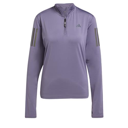 ADIDAS PERFORMANCE Funktionsbluse 'Own the Run'  lavendel / sort