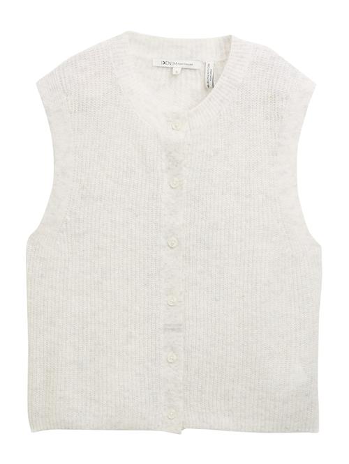 TOM TAILOR DENIM Vest  uldhvid