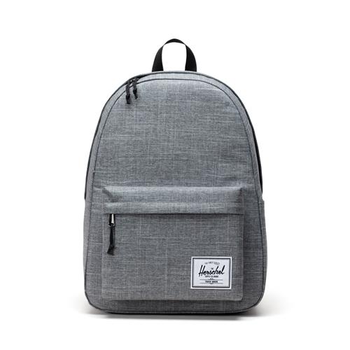Herschel Rygsæk 'Classic XL'  grå-meleret / sort / hvid