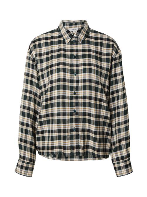 s.Oliver Bluse  gul / grå / gran / hvid