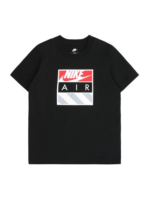 Nike Sportswear Shirts 'AIR'  lyseblå / rød / sort / hvid