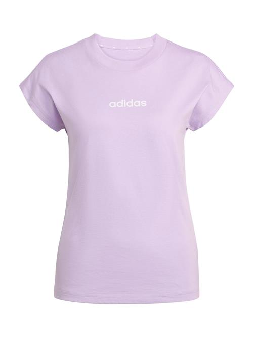 ADIDAS SPORTSWEAR Funktionsbluse 'Essentials'  lavendel / hvid