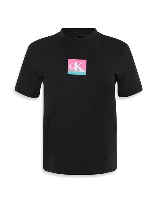 Calvin Klein Jeans Shirts 'CLASSIC'  aqua / pink / sort / hvid