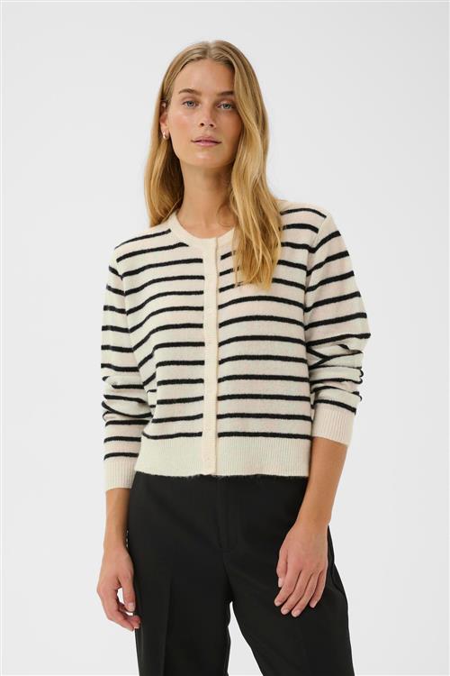 Part Two Cardigan 'Linika'  creme / sort