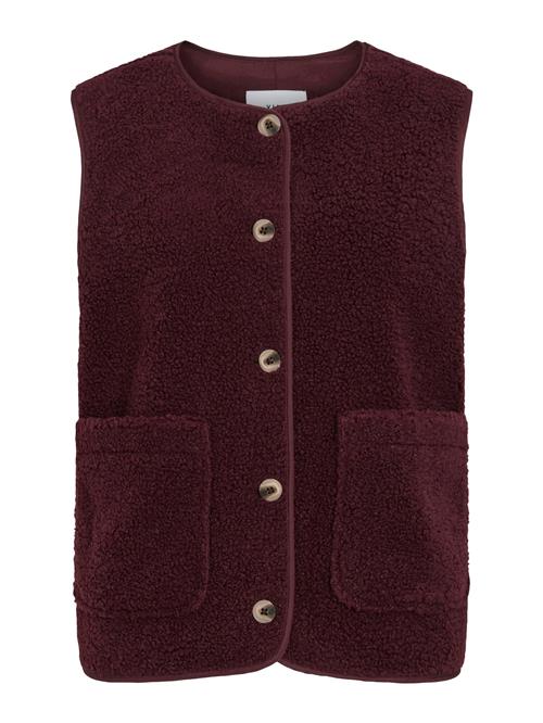 VILA Vest 'VIAda'  aubergine