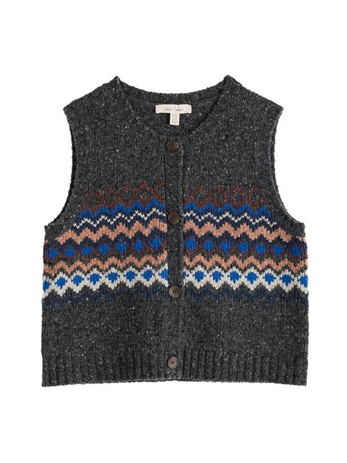 Seasalt Cornwall Vest 'Golden Light'  beige / blå / brun / grå-meleret / uldhvid
