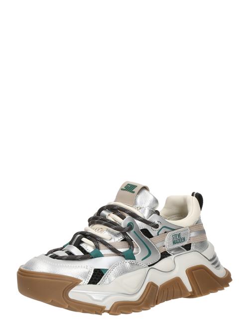STEVE MADDEN Sneaker low 'Kingdom 2.0'  lysebeige / petroleum / sort / sølv