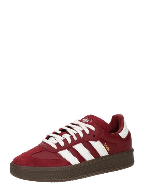 ADIDAS ORIGINALS Sneaker low 'SAMBA XLG'  mørkerød / hvid