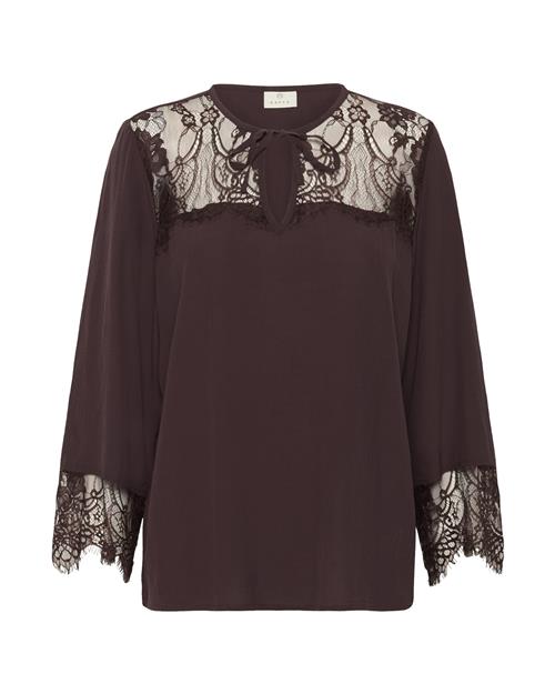 Se Kaffe Bluse 'April'  mørkebrun ved About You