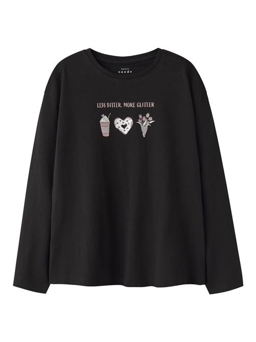 Se NAME IT Bluse Veen Black More Glitter hos SmartKidz