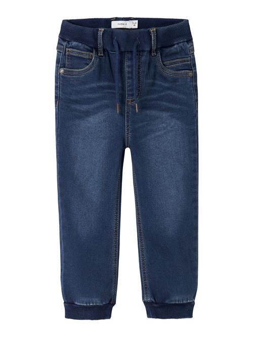 NAME IT Fleece Jeans Ben Baggy Dark Blue Denim