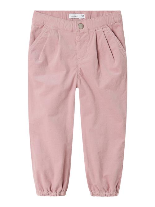 Se NAME IT Fløjls Bukser Bella Burnished Lilac hos SmartKidz