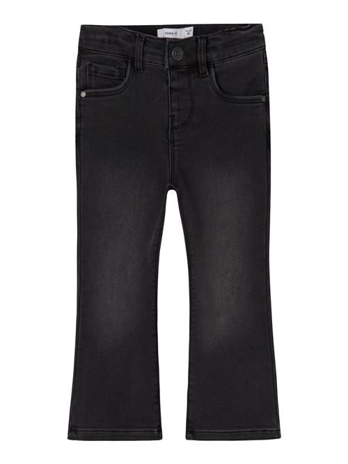 NAME IT Jeans Fleece Salli Boot Black Denim