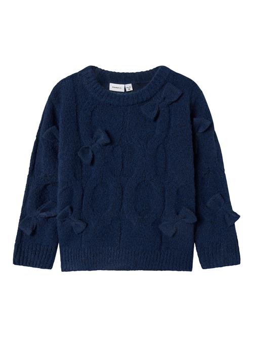 NAME IT Strik Trøje Olivia Navy Blazer